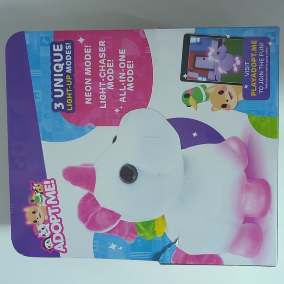 Adopt Me Neon Unicorn New In Box No Code! - Picture 3 of 3